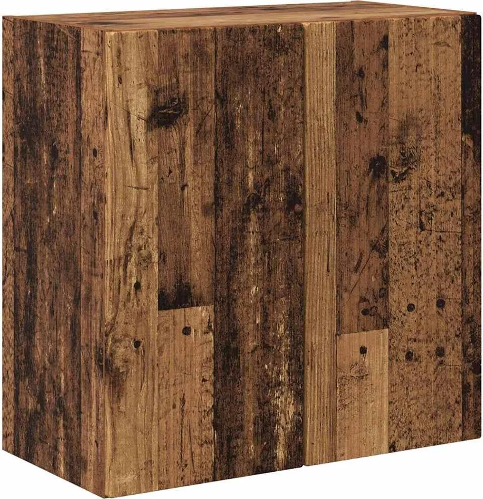 vidaXL Mobile TV a Parete Legno di Recupero 60cm - Arredo Soggiorno Industrial