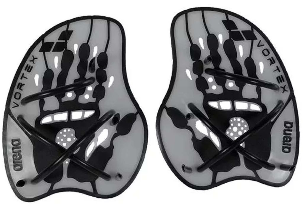 Arena Vortex Evolution Hand Paddle 15 Silver-Black M Produktbild 