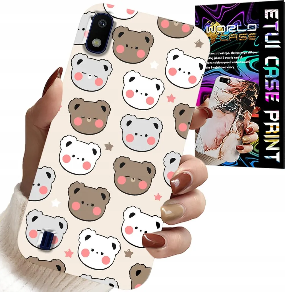 Offerta Shock Cover Samsung A10 + Vetro - Orsetti Protezione Integrale