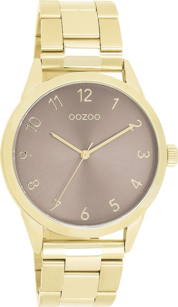 Oozoo Armbanduhr gold Timepieces Damen-Herren Analog- UOC11425