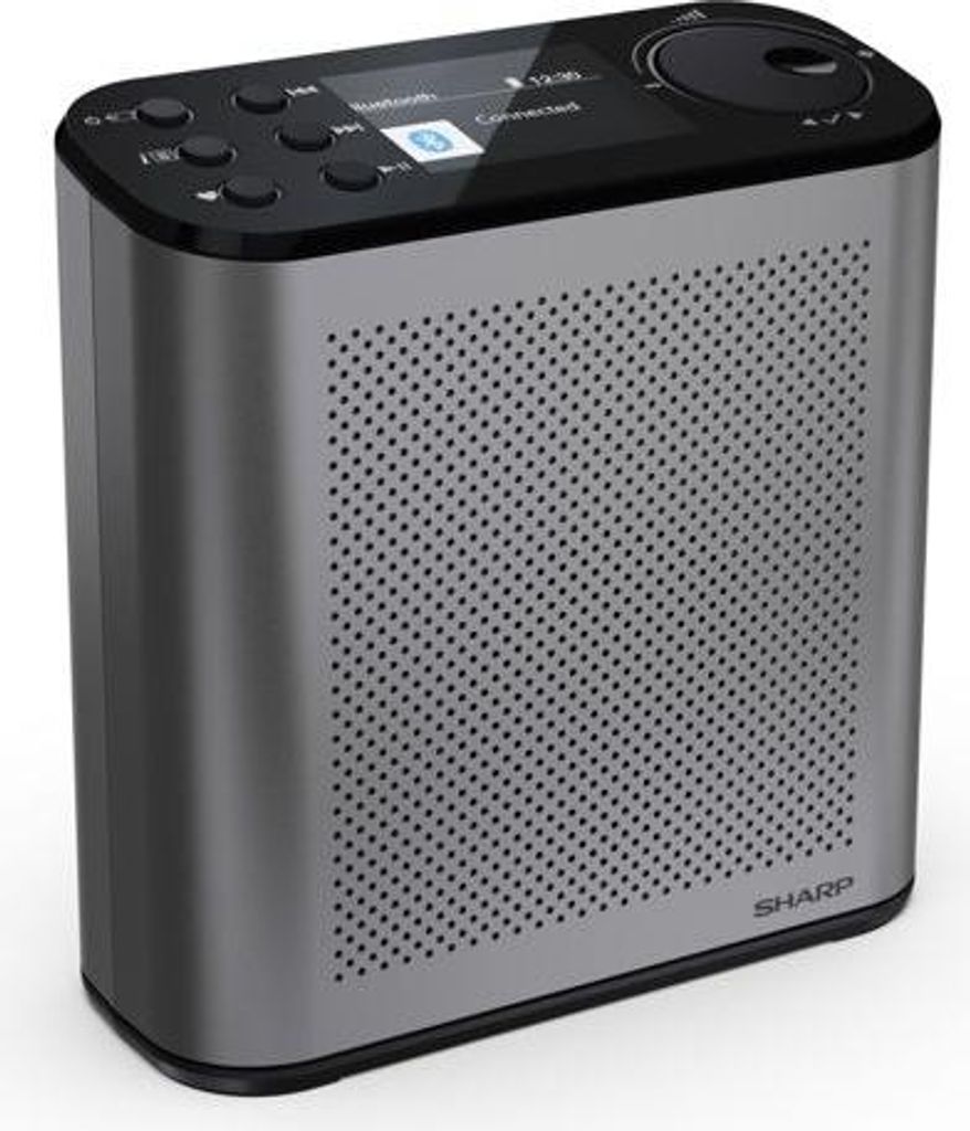 sharp dr-p530osaka radio- und radio-cd-player schwarz