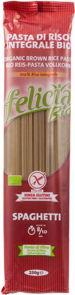 Felicia organické celozrnné ryžové špagety 250g Obrázok produktu 