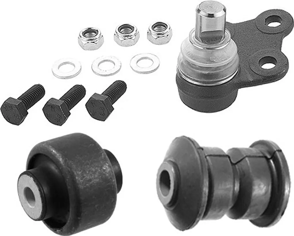 Réparer suspension avant Mercedes Vito 638 : Kit FEBI 21854 complet