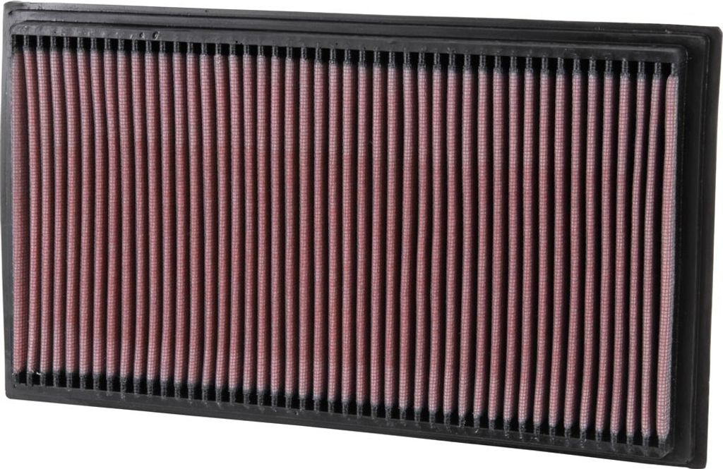 K&N 33-2747 Hochleistungsluftfilter passend für MERCEDES-BENZ E-Klasse Limousine (W210) Langzeitfilter Quadratisch