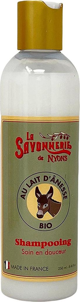 La Savonnerie De Nyons Bio Eselsmilch Shampoo 250ml - Produktbild 