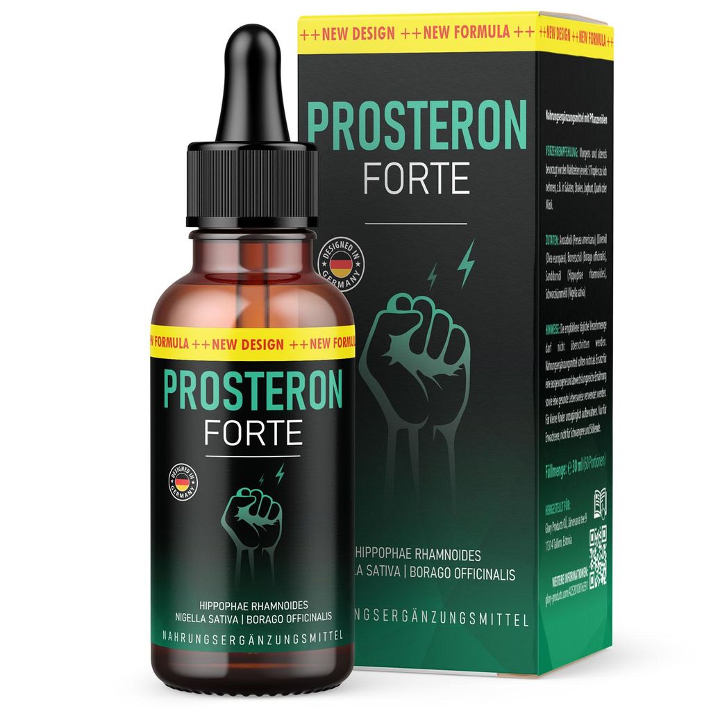 Prosteron Forte Oil Complex Gouttes | Avec vitamines & Image du produit 