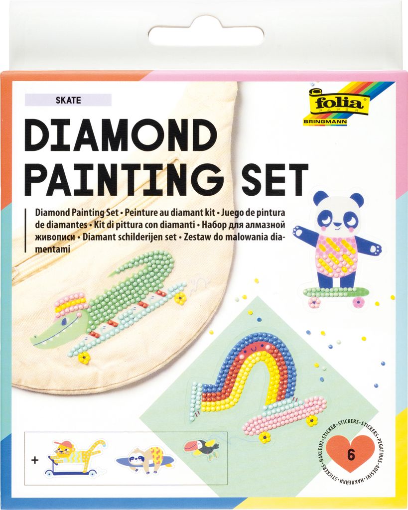 folia Diamond Painting Set SKATE Produktbild 