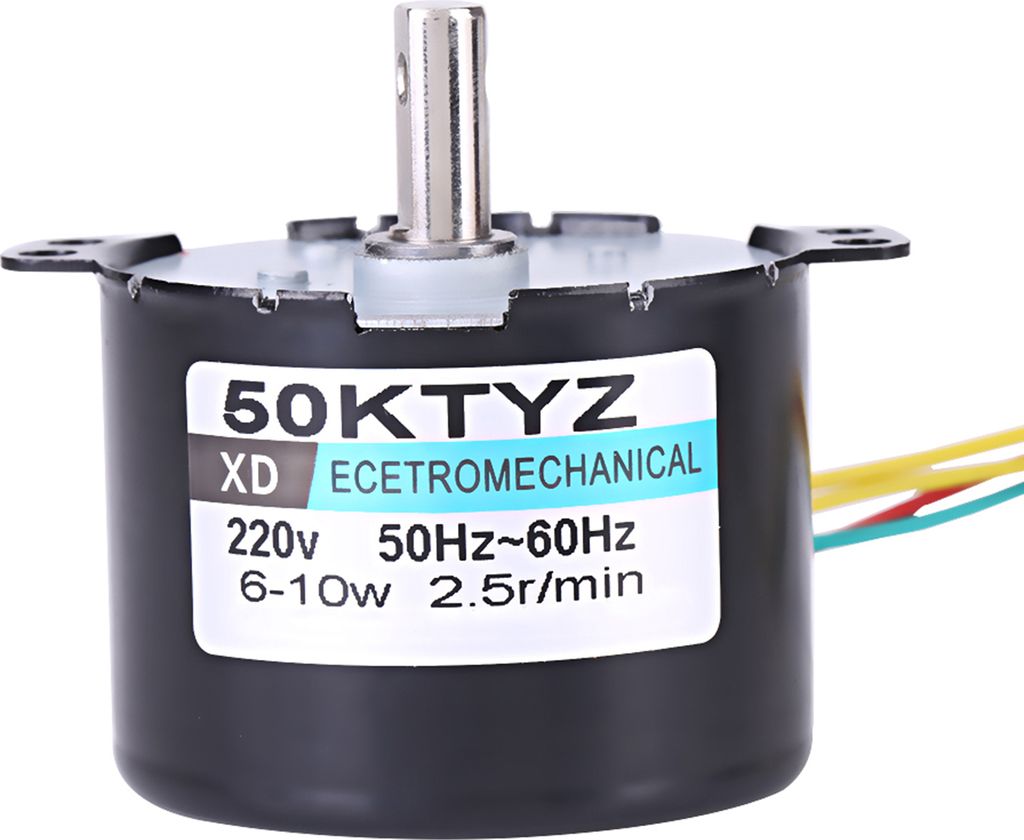 AC220V 10W 0,5A Permanentmagnet-Synchronmotor CW/CCW 2,5 U/min
