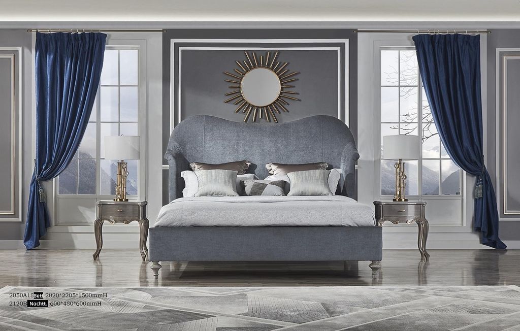 Elegantes Chesterfield-Gartenmöbel aus Holz in klassischem Design