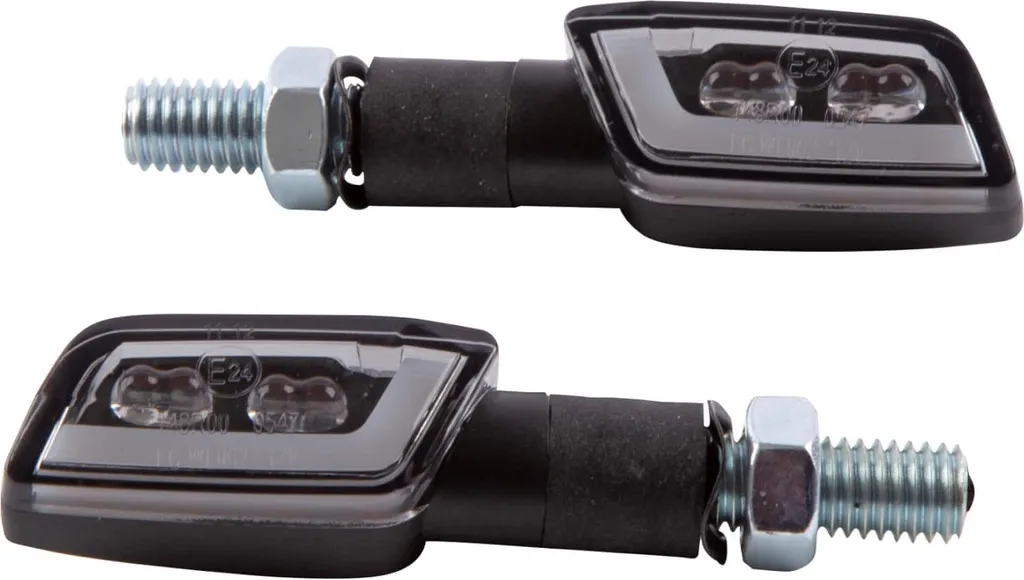 Paire de Clignotants LED FORMULA-TS Noir Fumée pour Personnalisation