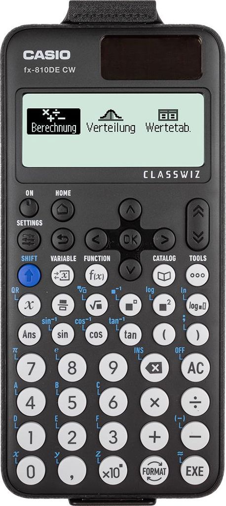 CASIO FX-810DE CW Wissenschaftlicher Taschenrechner schwarz