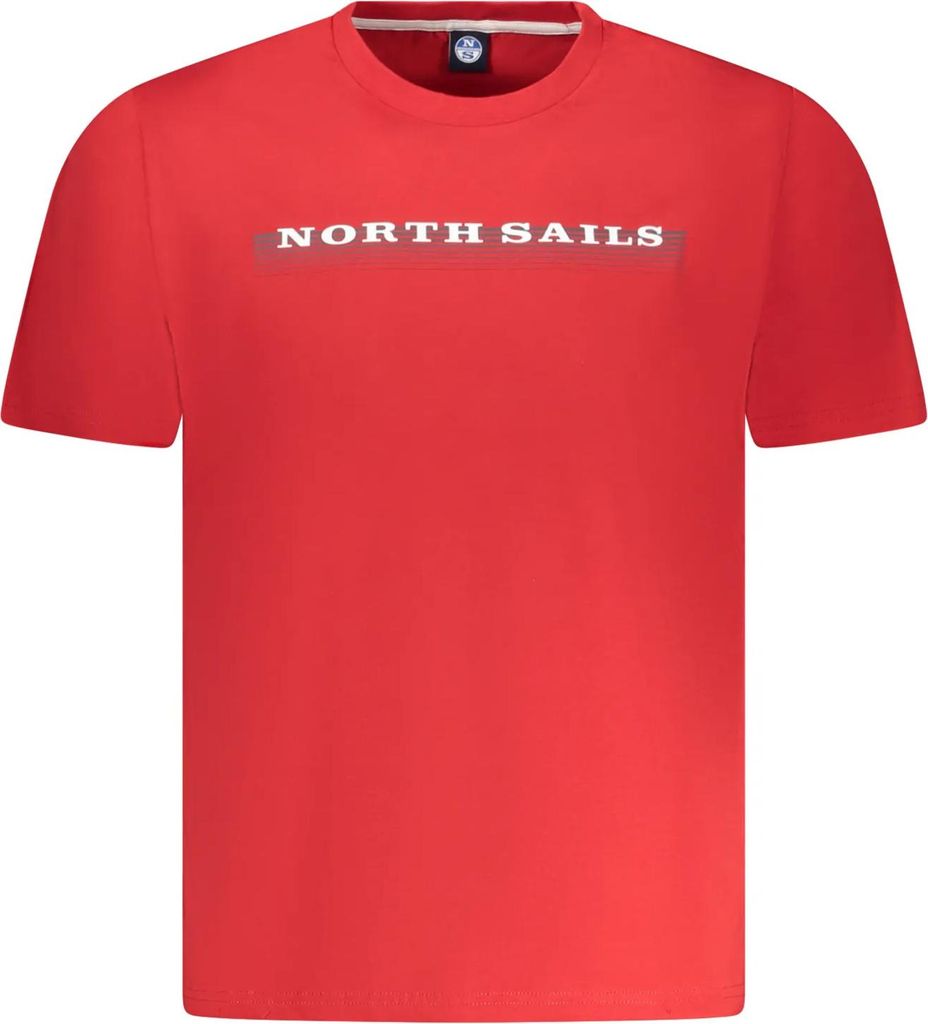 Kurzarm TShirt Rundhals Logo Druck North Sails : Größe - 3XL Größe: 3XL