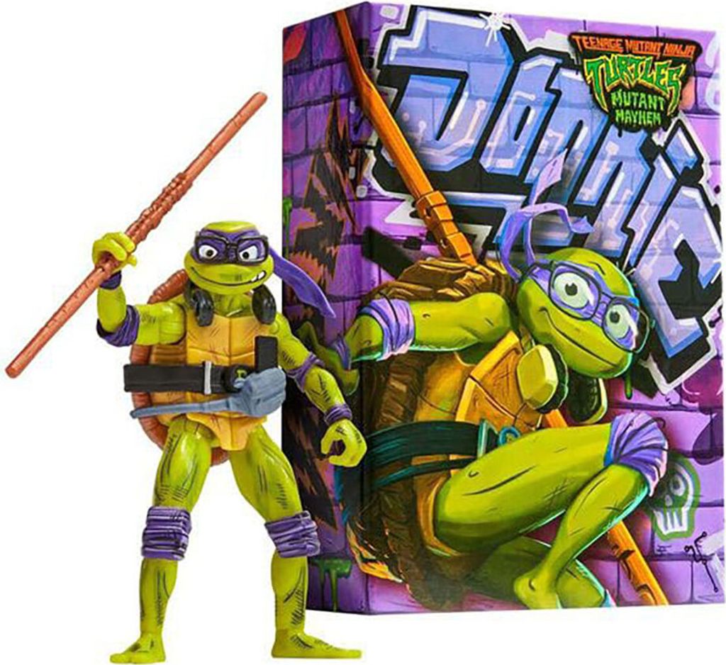 Figurka akcji Donatello 18 cm - Teenage Mutant Ninja Turtles Comic Con edycja ekskluzywna