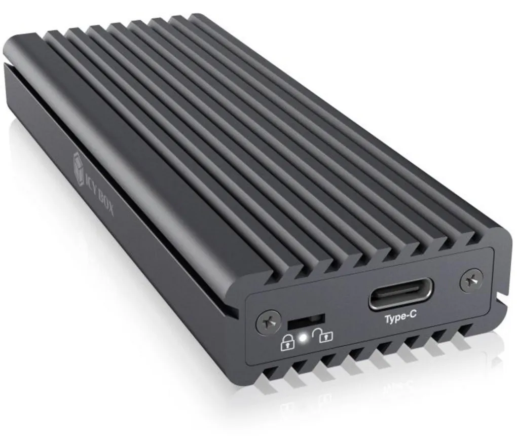 Station d'accueil USB-C pour télétravail Icy Box avec ports VGA et DP