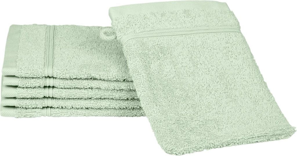 Ross Uni-Walk Handtücher Rubin Waschhandschuh 16x22 cm eukalyptos