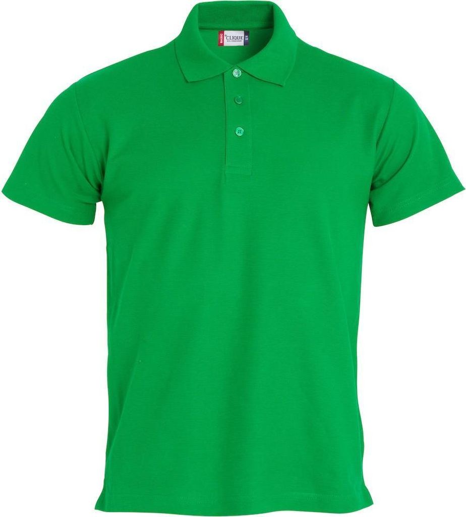 Clique - "Basic" Poloshirt für Herren BC6292 (S) (Apfelgrün)