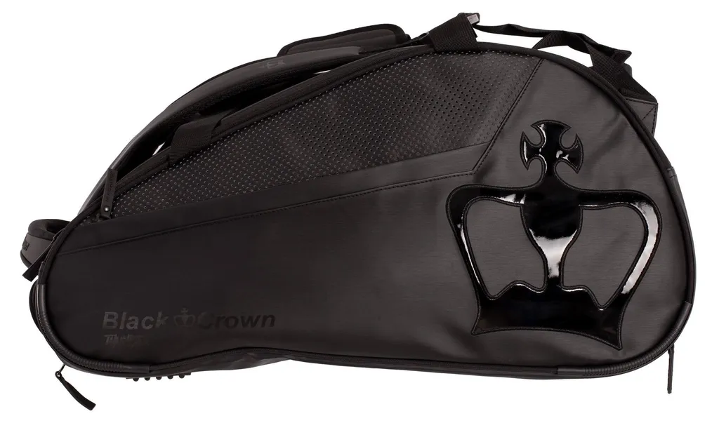 Sac de padel Black Crown Thunder Noir/Noir : protection et design sobre