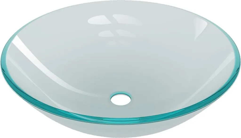 Set Lavabo da Appoggio Vetro Satinato vidaXL - Design Contemporaneo - 7