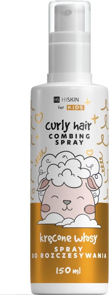 HISKIN Kids Locken-Entwirrungsspray für lockiges Haar, 150 ml