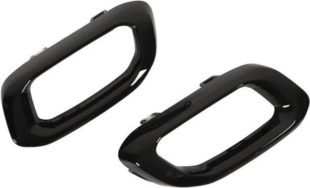 Double cache échappement noir brillant robuste pour GLC GLE GLS SUV