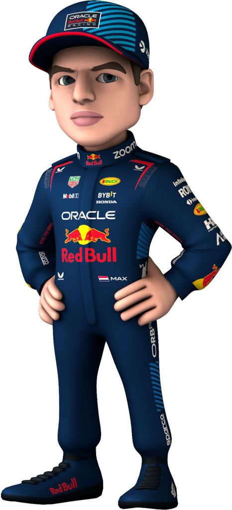 Minix Max Verstappen Red Bull figurine de pilote de course Image du produit 