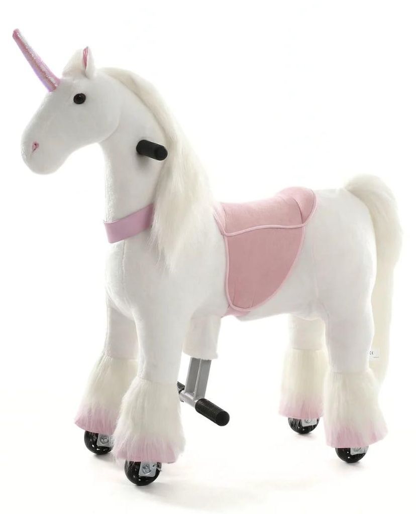 Mechanisches Einhorn auf Rollen XS - 3 bis 5 Jahre - Produktbild 