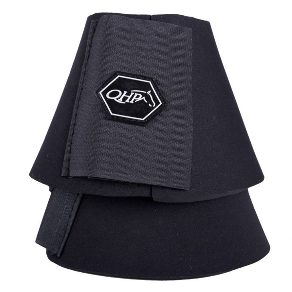 Hufglocken QHP Neopren schwarz Klettverschluss ARBO-INOX Größe - XL