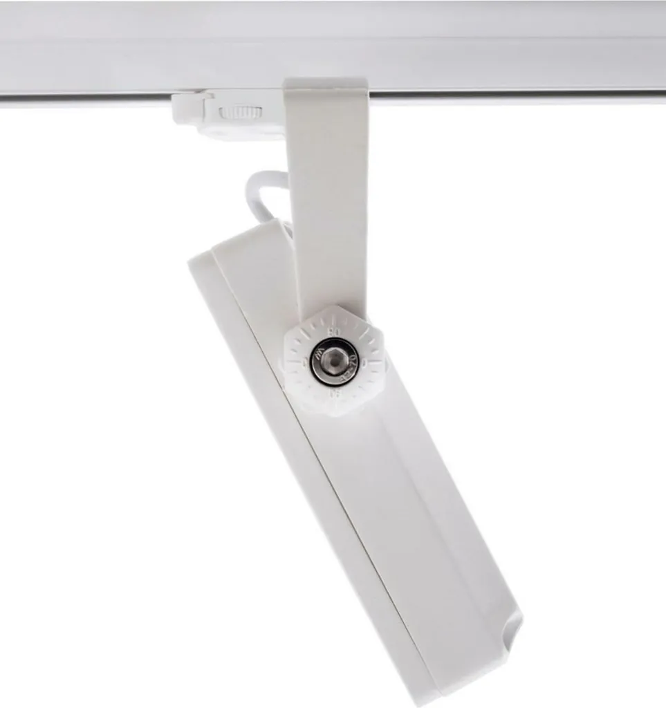Projecteur 30W LED triphasé blanc 3000K avec faisceau large type FLOOD - 2