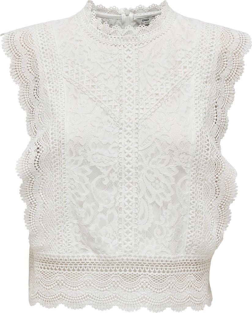 Only Karo Sleeveless Lace Top Damen