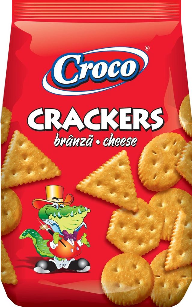 Craquelins au fromage 100g - Croco Image du produit 