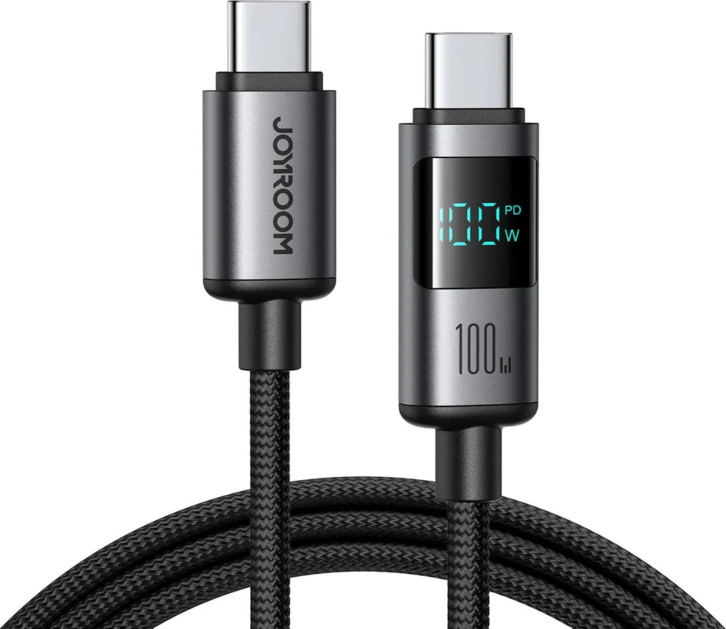 Joyroom S-A16 Pro Cavo USB-C 100W Display Digitale 1.2m Nero