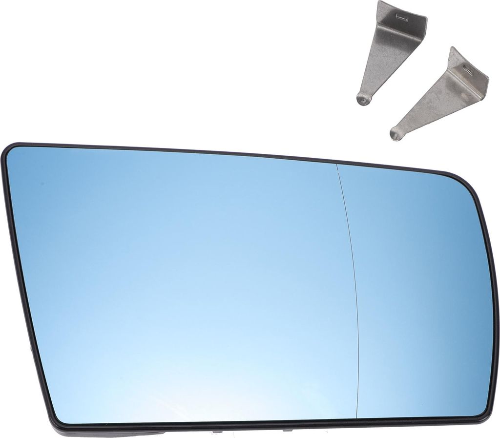 Auto-Rückspiegelglas rechts mit Heizung und blauem Glas für Mercedes C-Klasse W202 E-Klasse S210/W210 S-Klasse W140