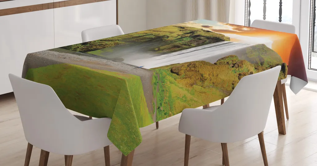 Tovaglia Moderna ABAKUHAUS Skogafoss 140x240cm - Design Islandese
