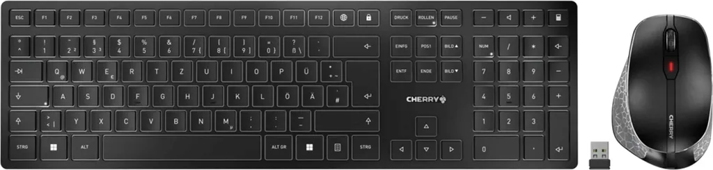 Libérez votre bureau des câbles avec le Combo CHERRY DW 9500 SLIM Sans Fil