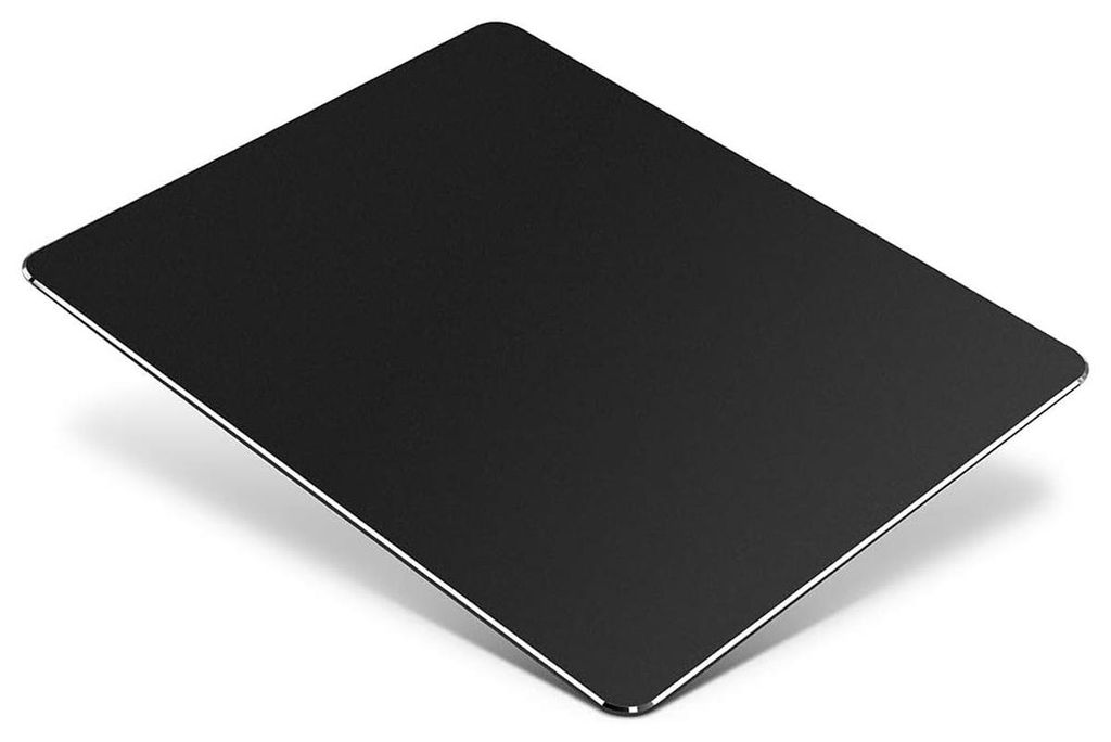 Mauspad aus Metall/Aluminium, dünne, harte Mausmatte für Produktbild 