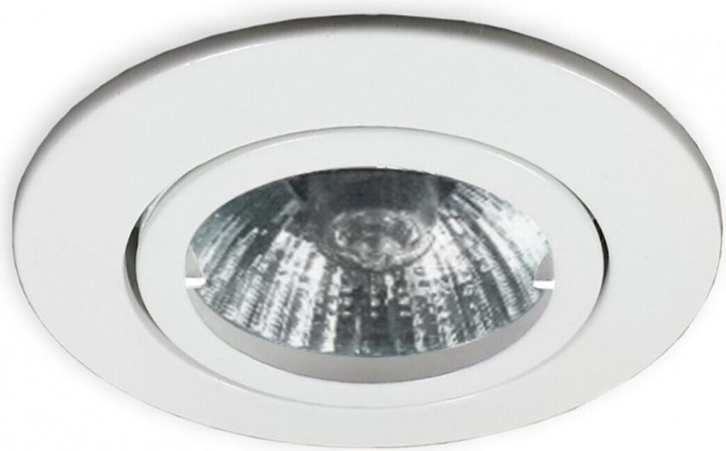 C-Light GU10 Einbaustrahler weiss - für 68 mm Lochbohrung Produktbild 