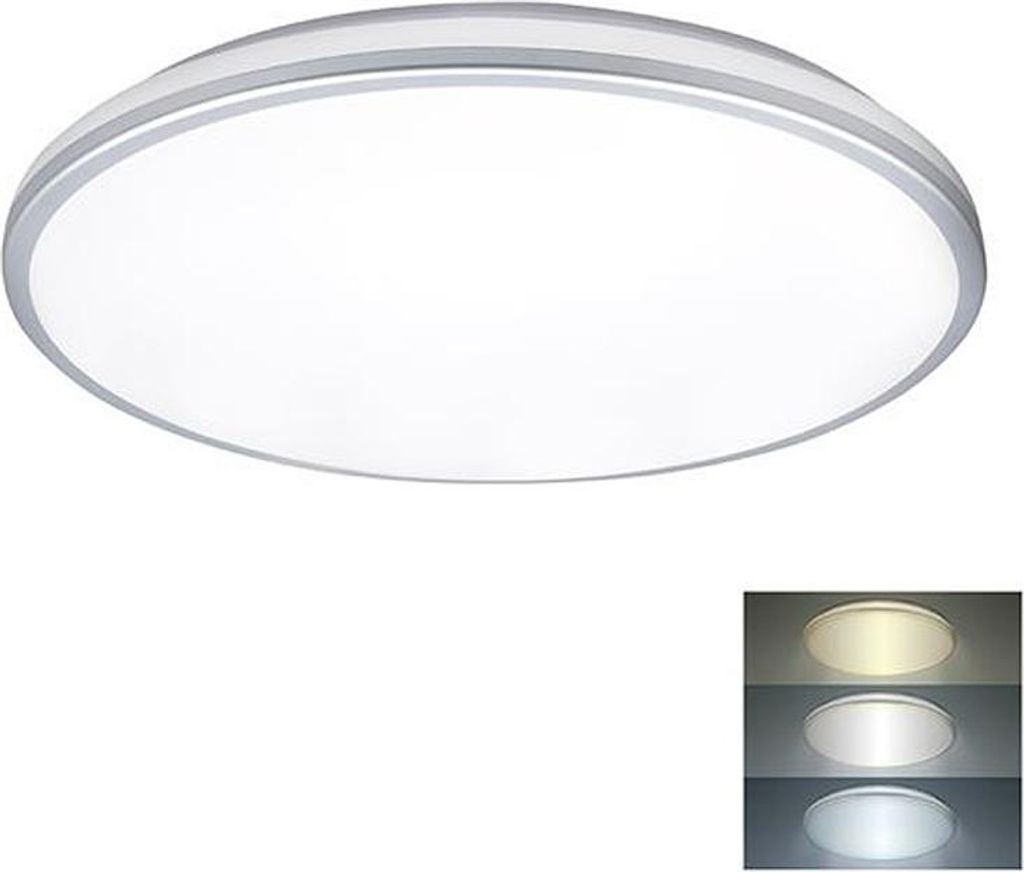 Solight Kúpeľňové LED stropné svietidlo so strieborným Obrázok produktu 