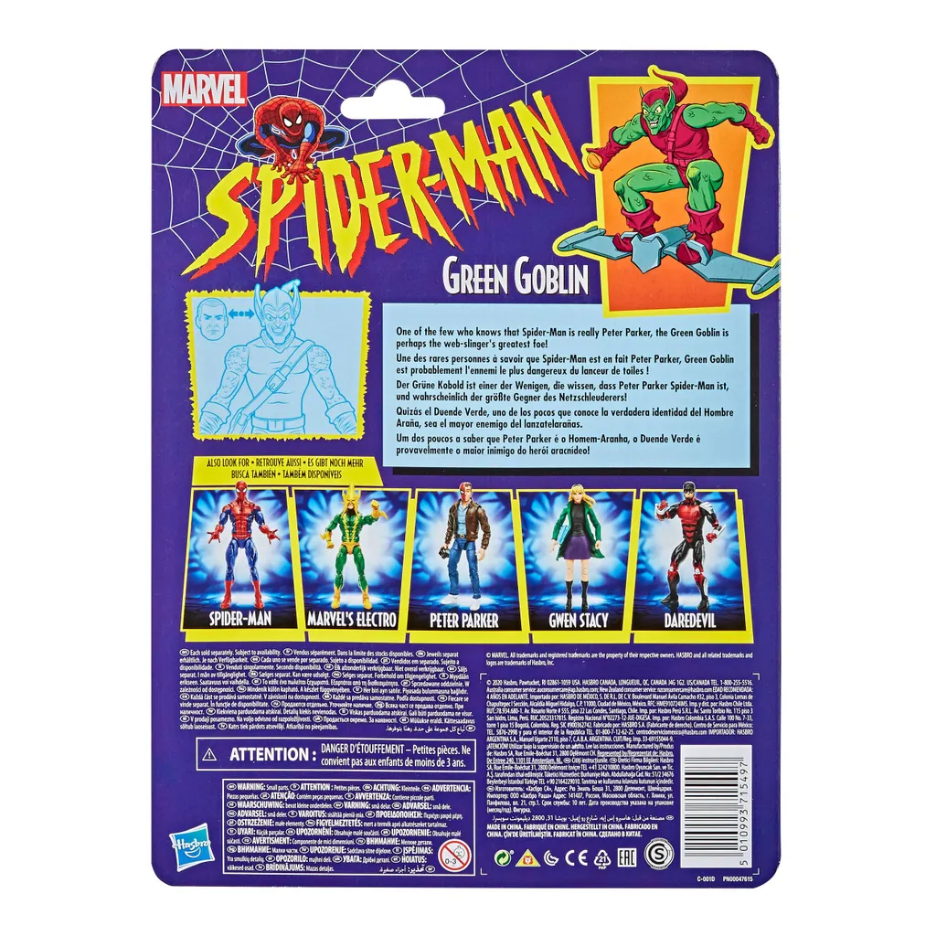 Figurine Green Goblin Hasbro 15 cm : complétez votre collection Retro