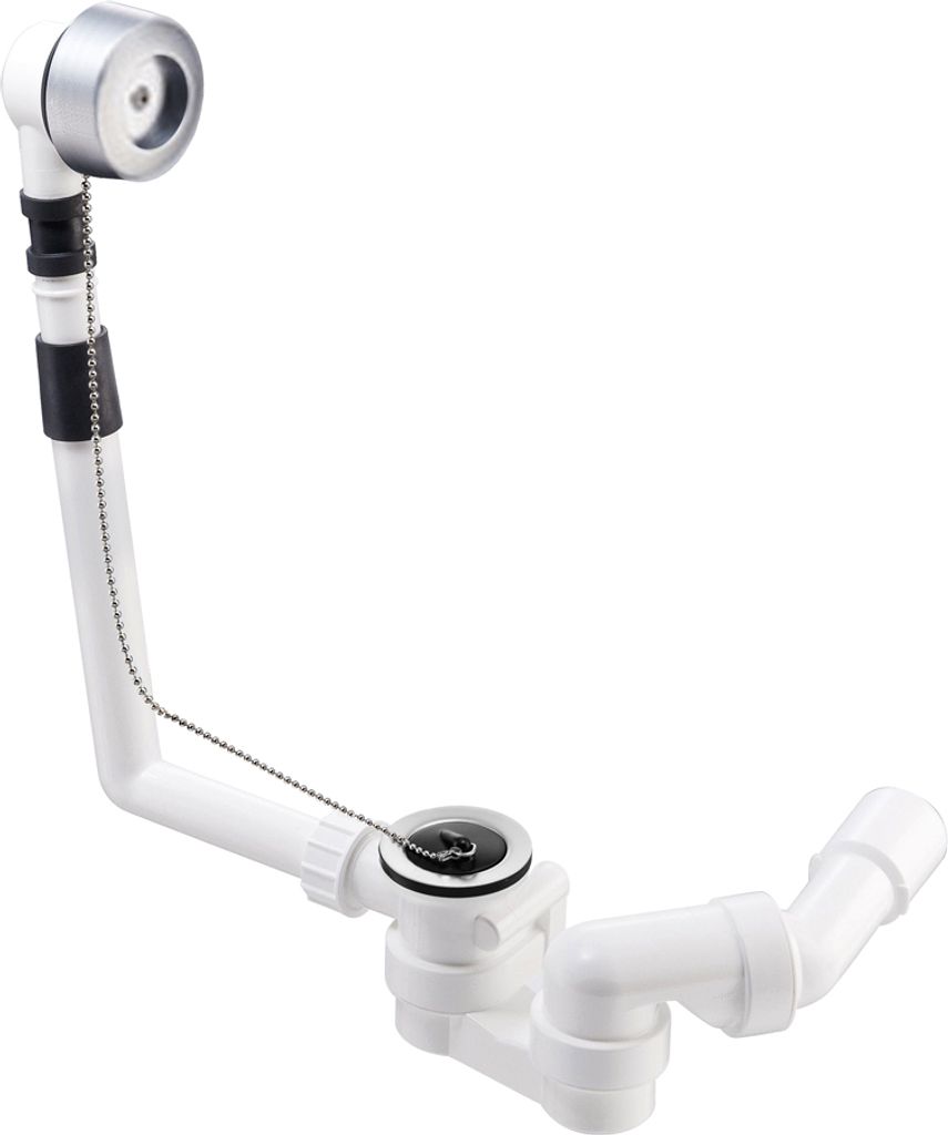 Badewannengarnitur / Wannenablauf mit Stopfenventil / Badewannenzubehör / TG-Kunststoffe