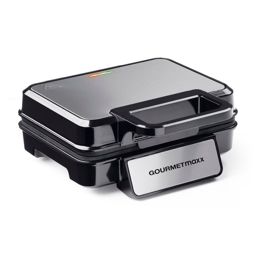 GOURMETmaxx Waffeleisen Belgische Waffeln - 750W Antihaft Cool-Touch