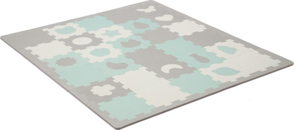Tappeto in schiuma per bambini Luno 3D Mint / Kinderkraft Immagine del prodotto 