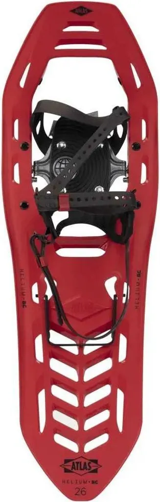 Raquettes Atlas Helium BC Rouge EU 40-47 - Fini la fatigue en poudreuse