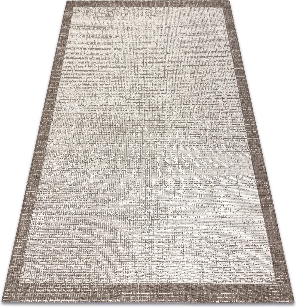 Grand tapis de séjour effet sisal 240x330 cm pour décoration scandinave