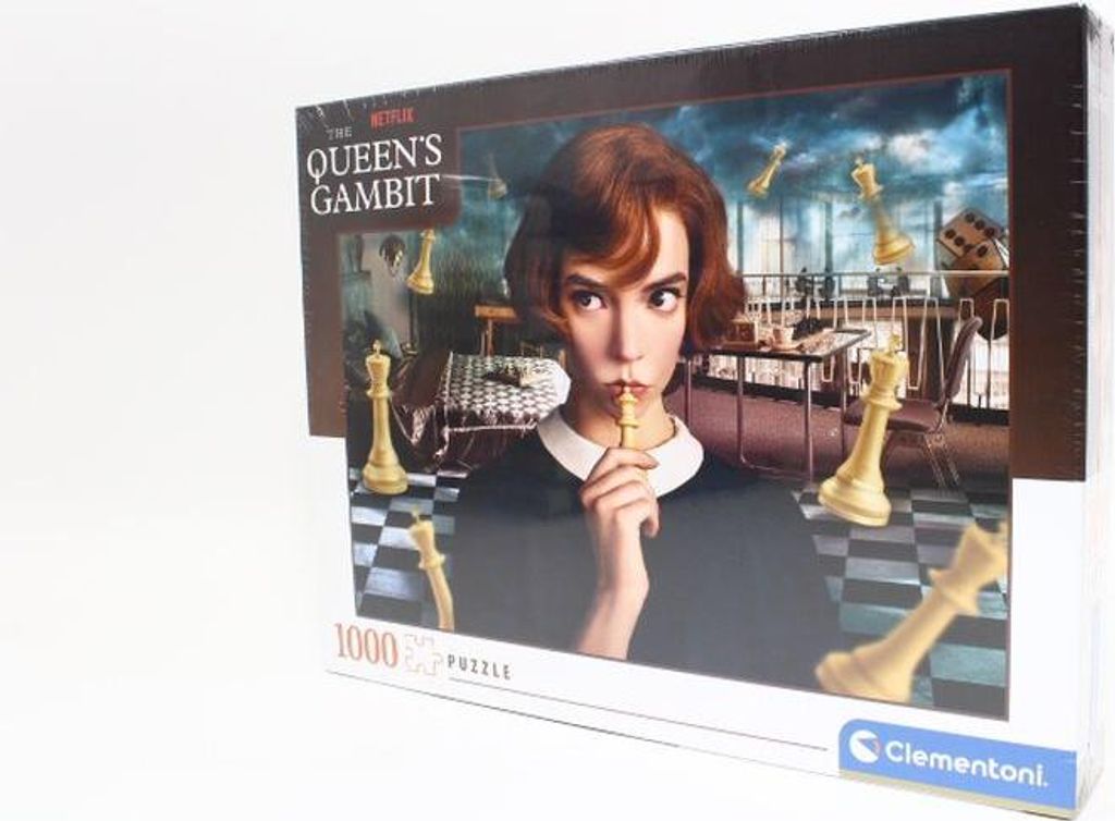CLE puzzle 1000 Netflix Queen Gambit 39698 Image du produit 