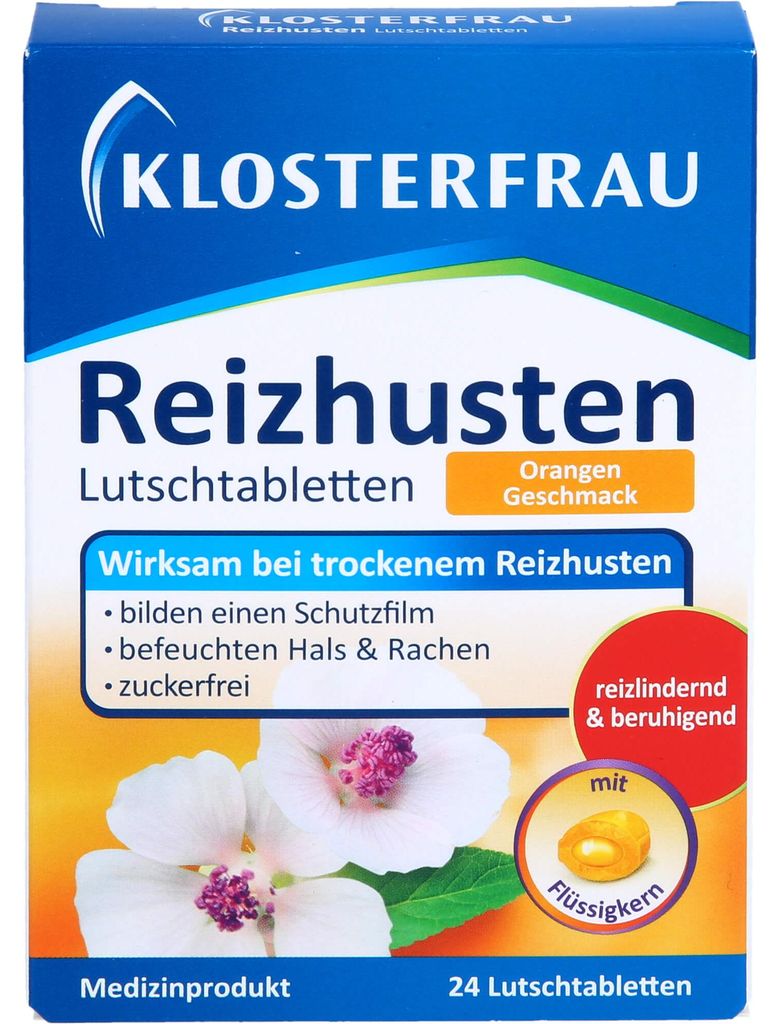 Klosterfrau Reizhusten Lutschtabletten zuckerfrei (24 Tbl)