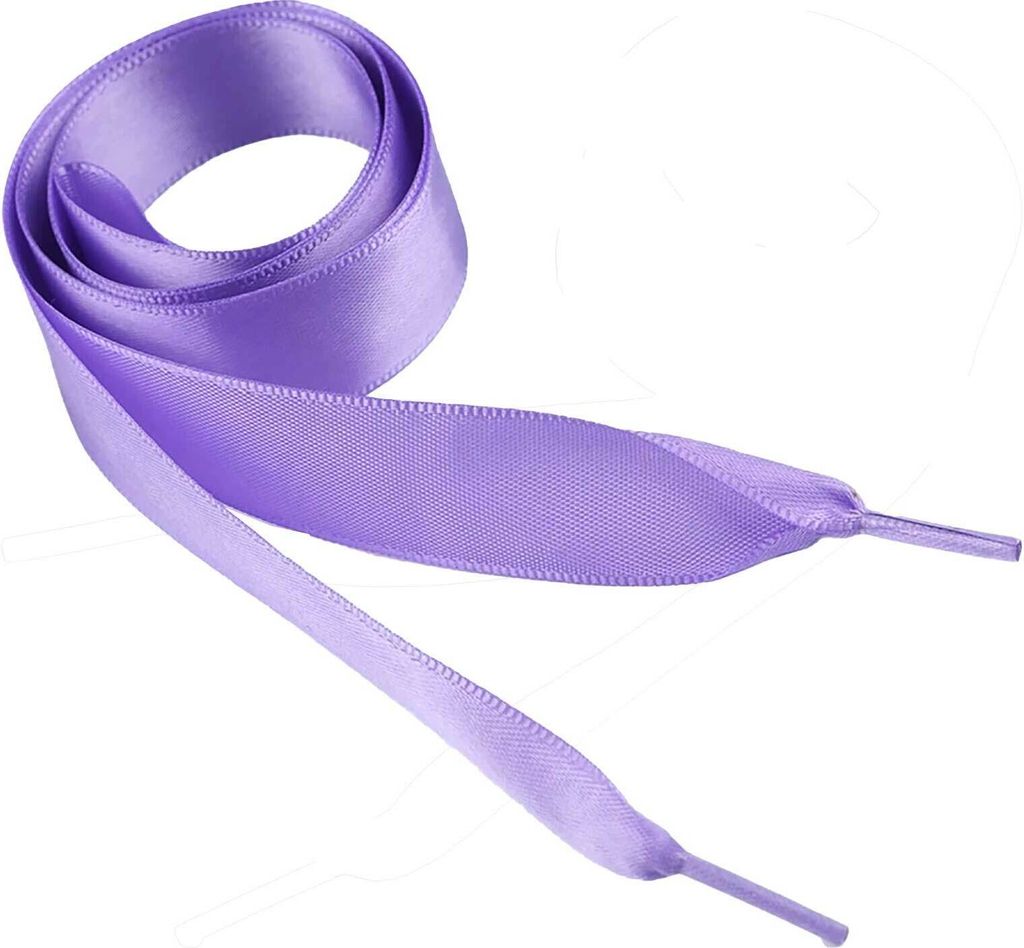 1 Paar Schnürsenkel Satin 110cm x 19mm Bekleidungskordel Kordel Schnüre