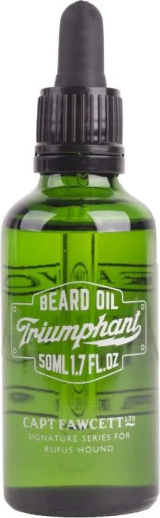 Huile de soin pour barbe Triumphant Captain Fawcett Flacon de 10 ml