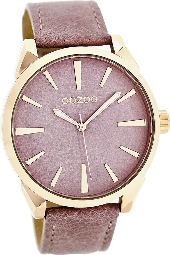 Montre Femme Rose Oozoo Idéale pour un Look Quotidien Chic et Mode