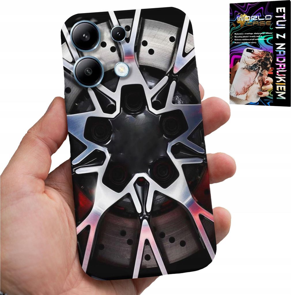 Fall Für Xiaomi Note 13 Pro 5G - Felge Automobil Moto Teile Auto Lüfter