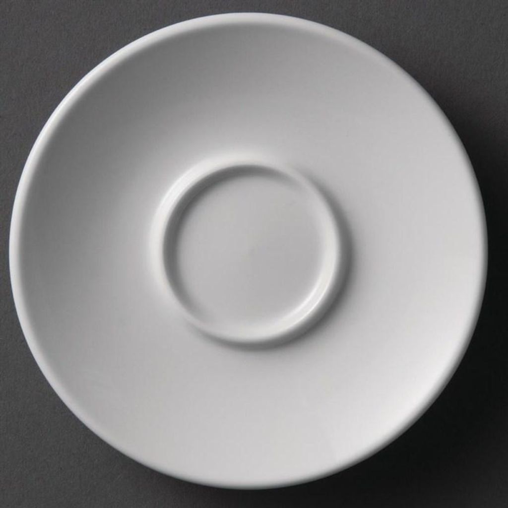 Olympia Whiteware Untertassen für Y111 (12 Stück)